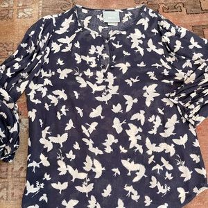 Maeve bird blouse